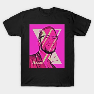 Malcolm X Pink T-Shirt
